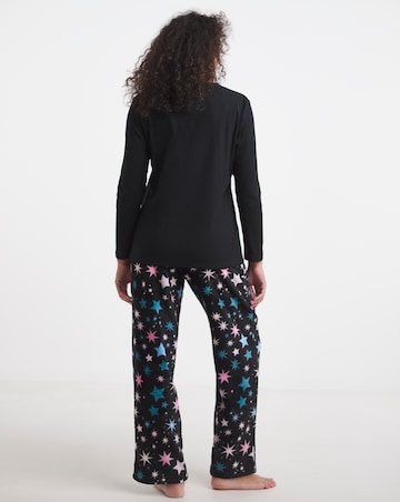 Pretty Secrets Fleece Henley Pyjama Set