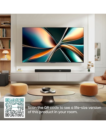 Hisense 65U7QTUK 65in Mini-LED 4K Ultra HD HDR Smart TV