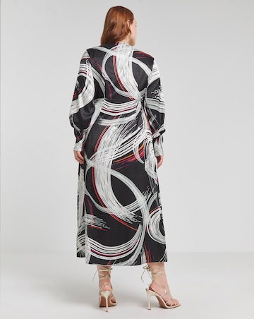 Joanna Hope Jacquard Wrap Dress