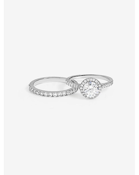 Jon Richard Halo Engagement Rings