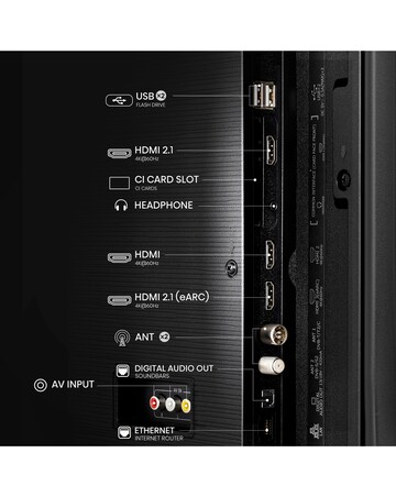 Hisense 55A6QTUK 55in 4K Ultra HD HDR LED Smart TV