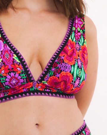 Figleaves Frida Soft Plunge Bikini Top