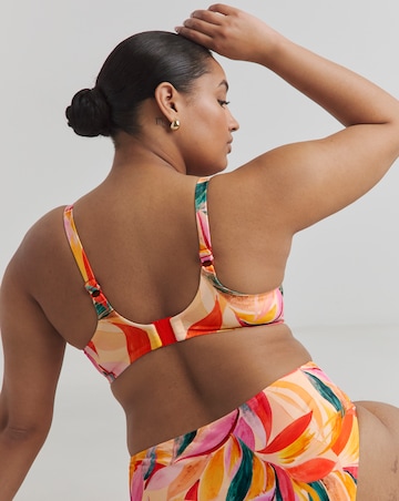 Elomi Sancho Beach Plunge Bikini Top Mango