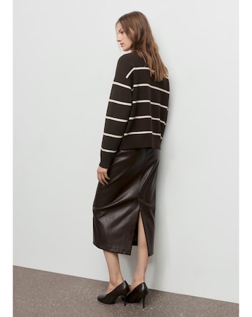 Mango Stripe Sweater