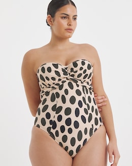 Panache Tatiana Twist Bandeau Wired Swimsuit