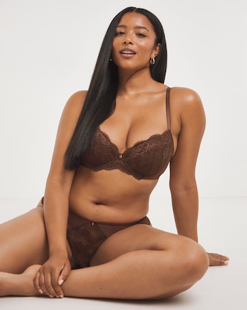 Ann Summers Sexy Lace Planet Plunge Bra Nude4