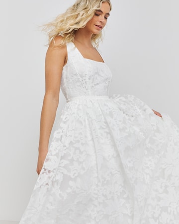 Joanna Hope Brocade Prom Bridal Maxi Dress