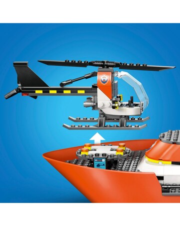 LEGO City Coast Guard Rescue Boat & Helicopter 60504