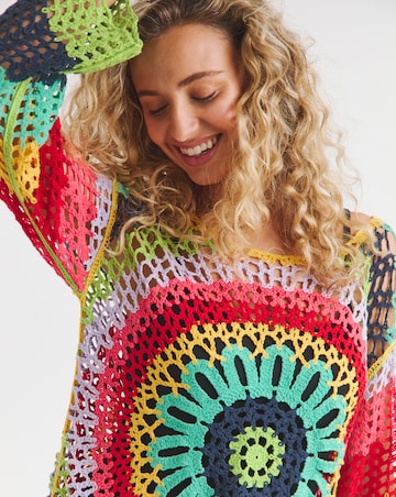 Joe Browns Fiesta Crochet Jumper