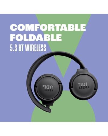 JBL Tune 520BT Wireless On Ear Headphones - Purple