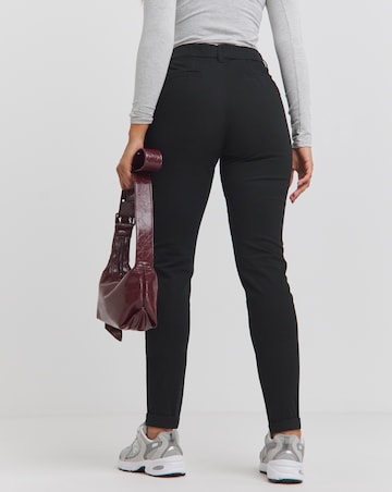 Black Tapered Chino Trouser