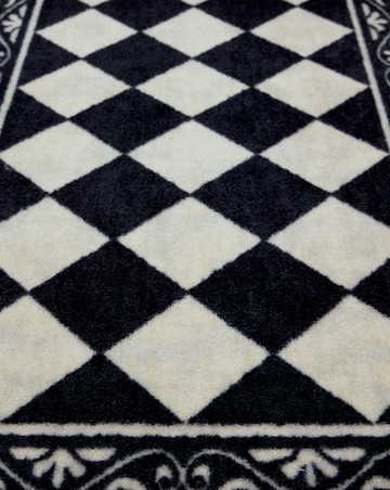 My Mat Nylon Indoor Pattern Manor Tile Runner