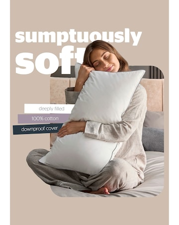 Silentnight Naturals Collection Goose Feather Pillow
