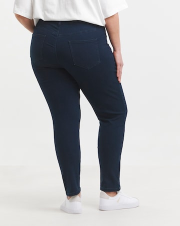 Indigo Highwaist Super Stretch Slim Jeans