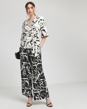 Joanna Hope Wrap Blouse