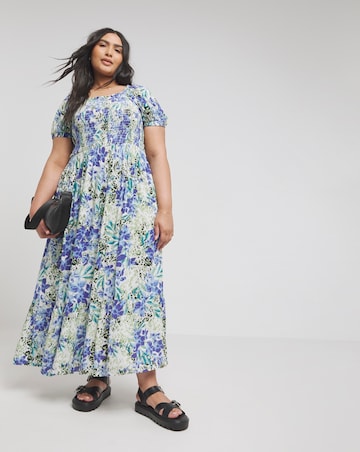 Joe Browns Shirred Animal Instinct Maxi Dress