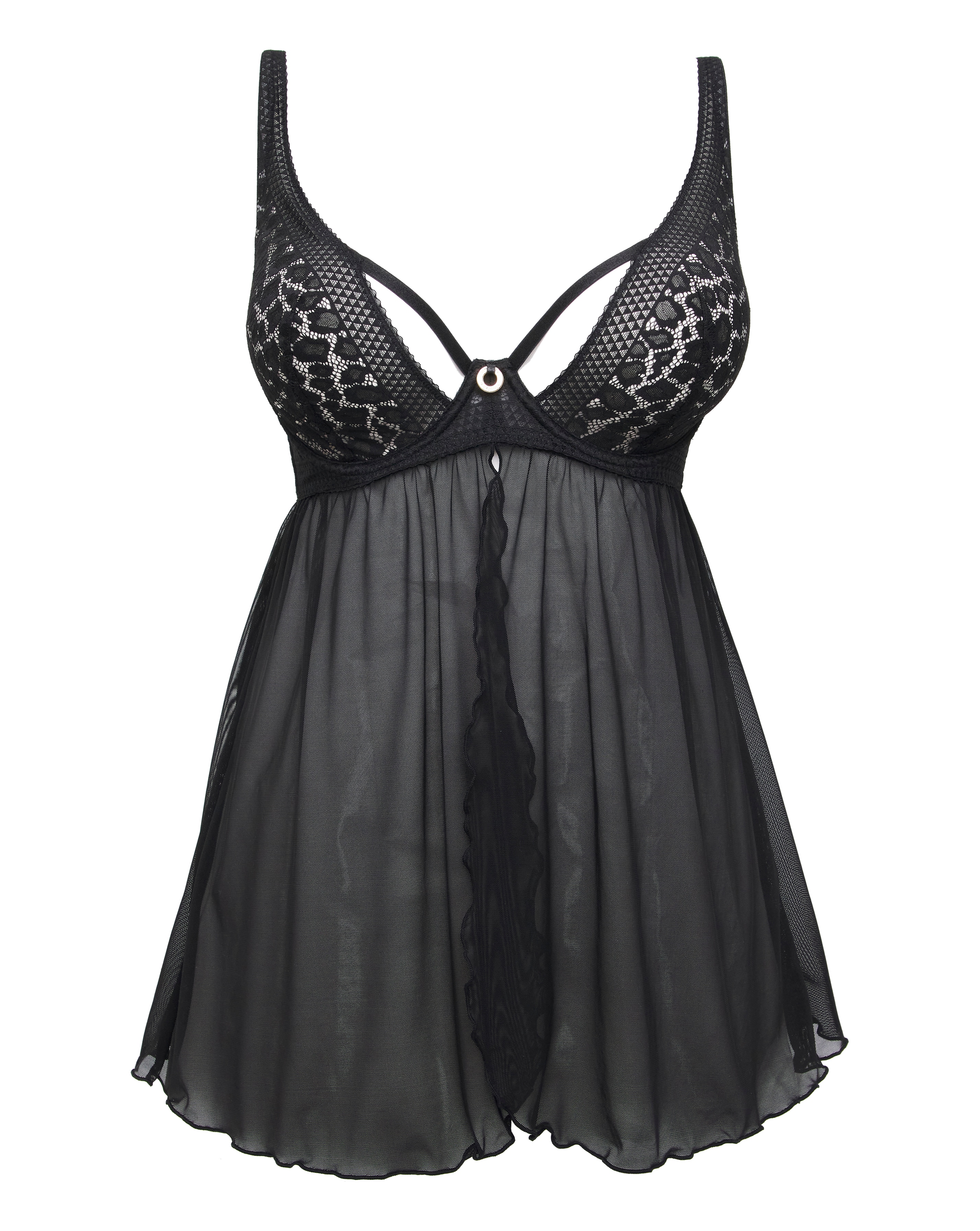 Simply Be Venice Lace Open Babydoll Simply Be
