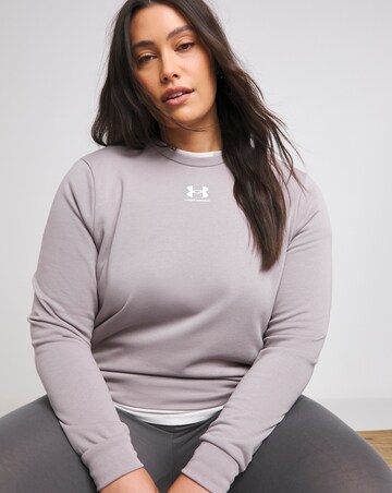 Under Armour Rival French Terry Crew Neck Sweatshirt