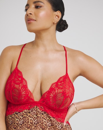 Ann Summers Instinctive Chemise Red