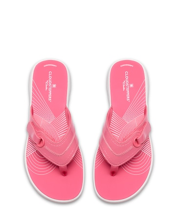 Clarks Pink Cloudsteppers Brinkley Reyna Sandals - Standard Fit (D)