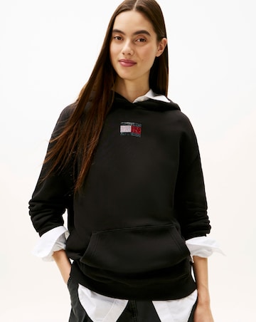 Tommy Jeans Embellished Flag Hoodie