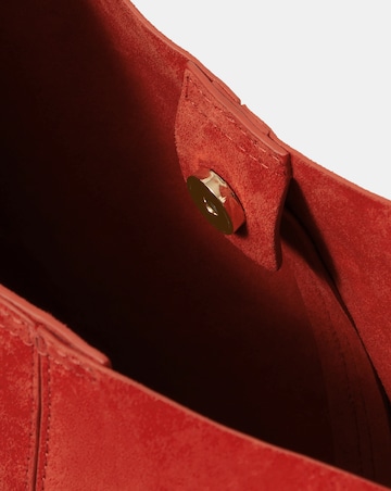 Accessorize Slouchy Knot Leather Shoulder Bag