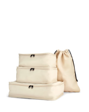 Rock Packing Cubes set of 4 Beige