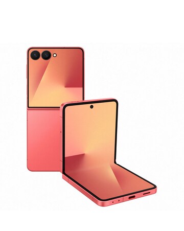 Samsung Galaxy Z Flip7 256GB 5G - Coral Red - Galaxy AI