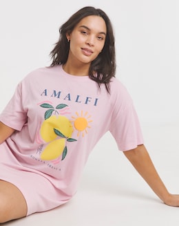 Amalfi Print Value T-Shirt Nightie