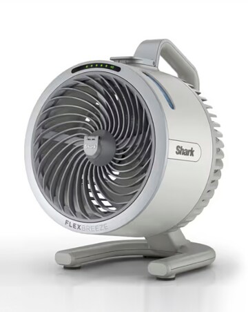 Shark FlexBreeze HydroGo Misting Fan - Dove Grey