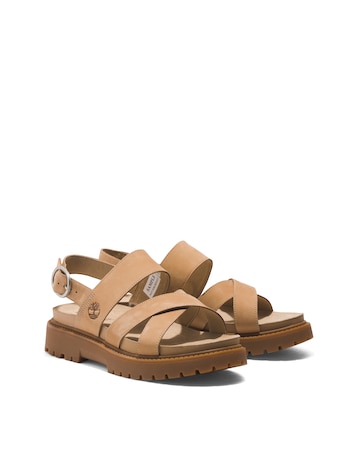 Timberland Clairemont Way Beige Nubuck Sandals