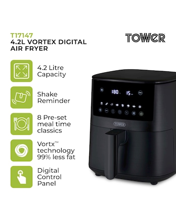 Tower T17147 4.2L Digital Air Fryer