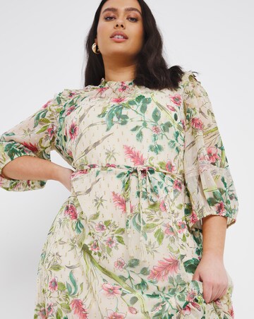 Joanna Hope Floral Print Maxi Dress