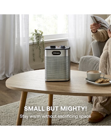 Dimplex Black Midi Essentials Fan Heater and Cooling Fan-Black