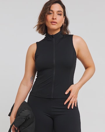 TALA SkinLuxe Sleeveless Zip Through Jacket