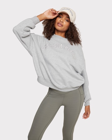 Chelsea Peers Branded Oversized Long Sleeve Sweatshirt