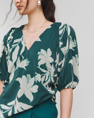 Joanna Hope Puff Sleeve Blouse