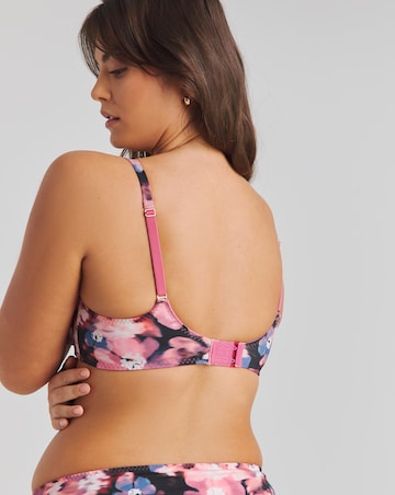 Pretty Secrets (2 Pack) Adrianne Full Cup Wired Bras Floral/Black