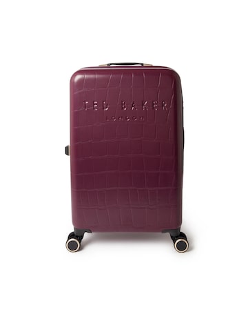 Ted Baker Plum Medium Suitcase