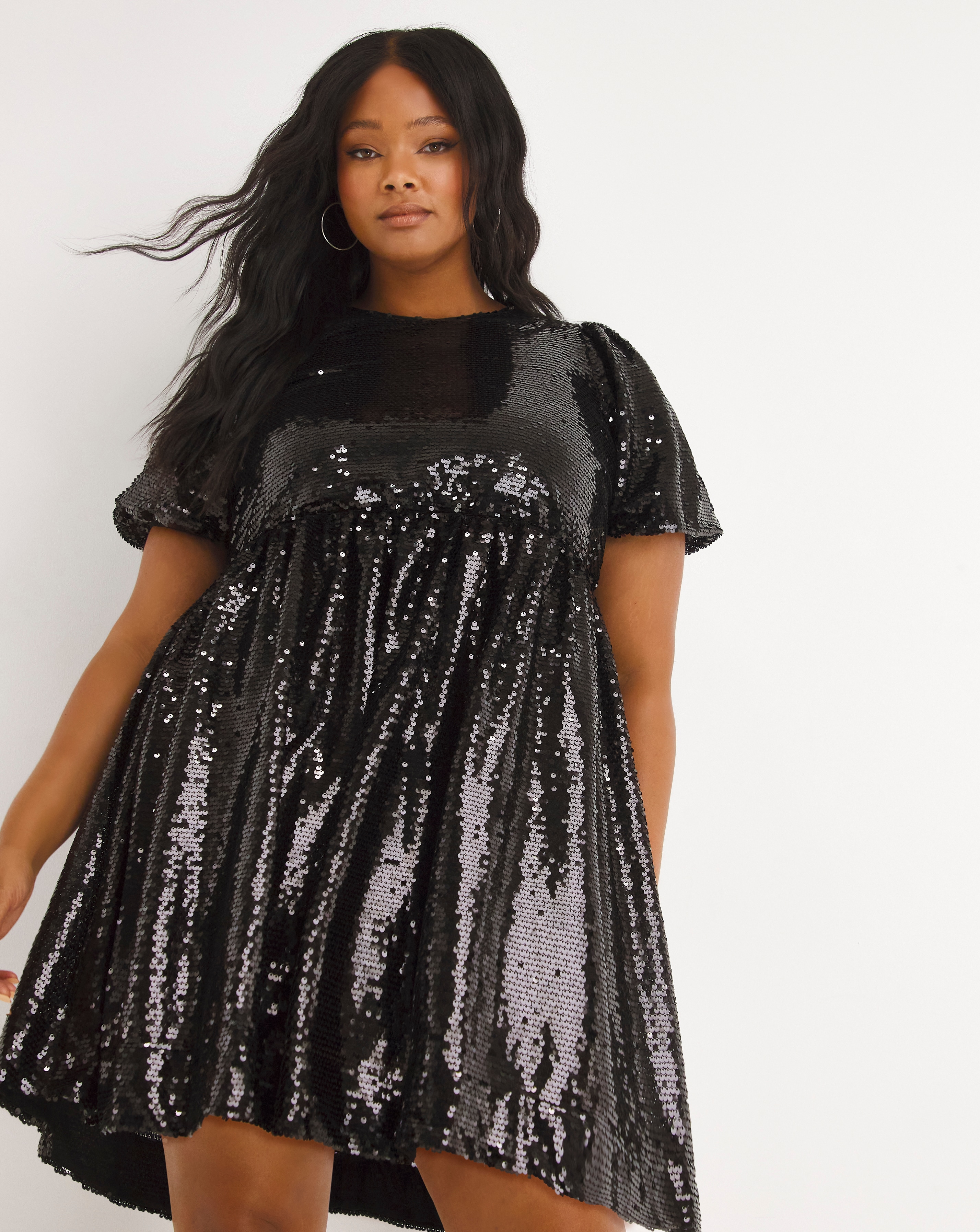 Black sequin outlet