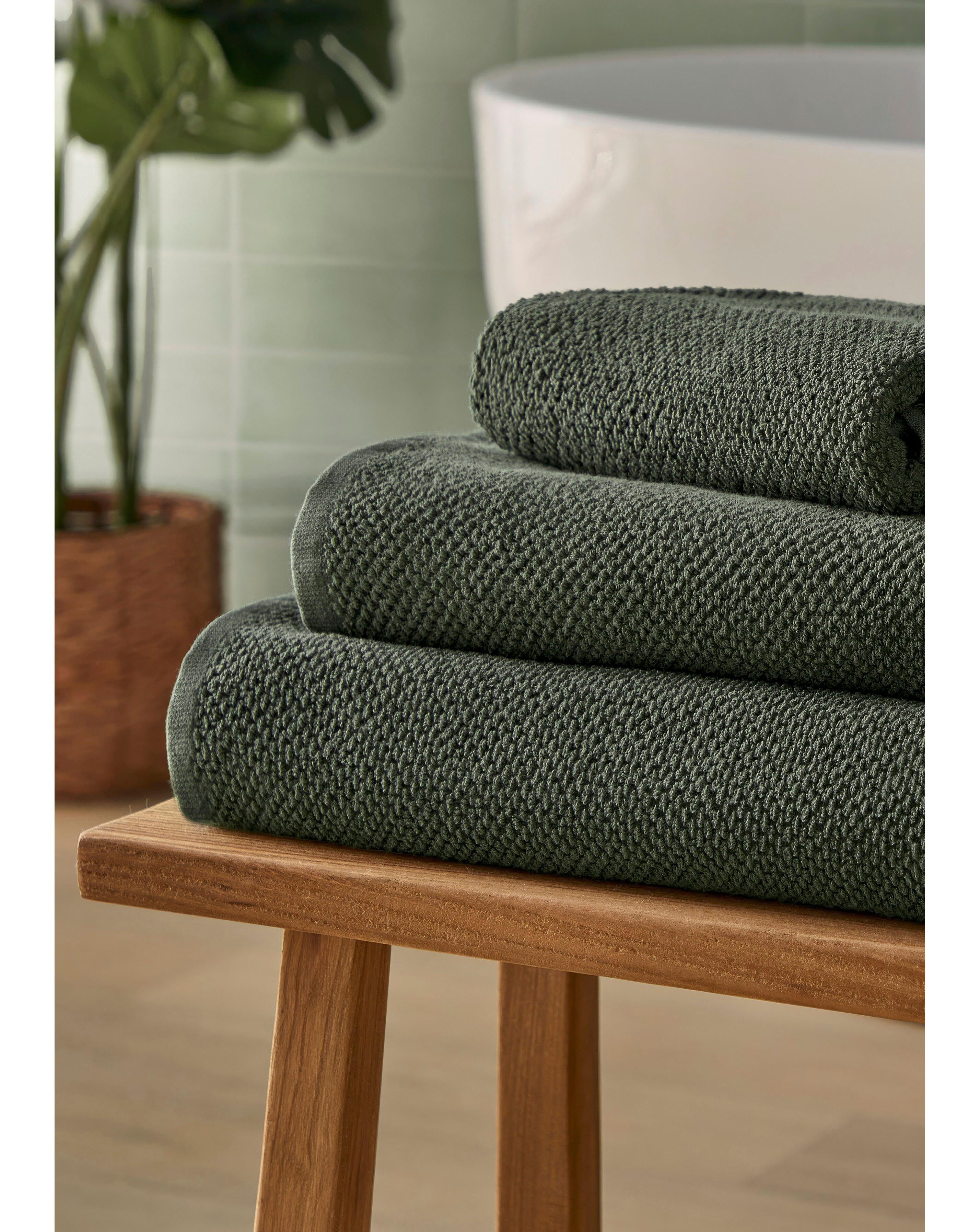 Silentnight Popcorn Pack of 2 Towels