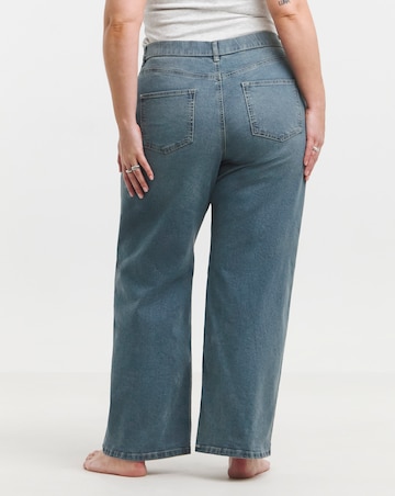 Green Cast 24/7 Stretch Wide Leg Jeans