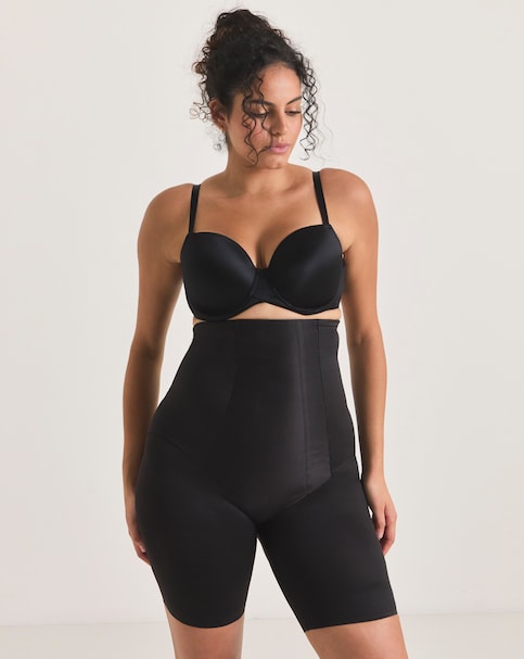 Miraclesuit Classic Firm Control Hi Waist Thigh Slimmer Black