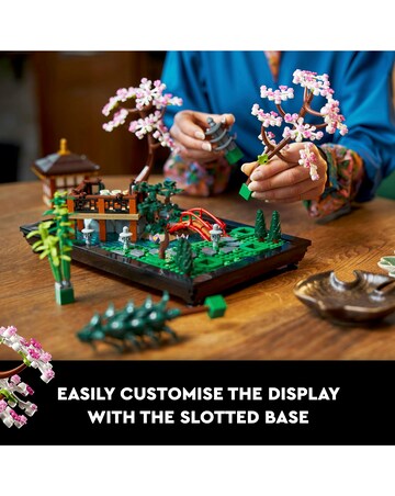 LEGO Icons Tranquil Garden Botanical Set with Flowers 10315