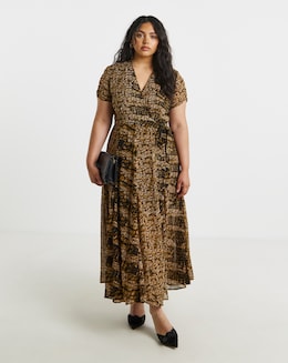 Religion Joyus Maxi Wrap Dress