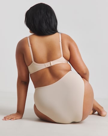 Pretty Secrets (2 Pack) Hannah Everyday Spot Mesh Briefs Black/Blush