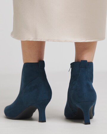 Candy Kitten Heel Shoe Boot Extra Wide EEE Fit