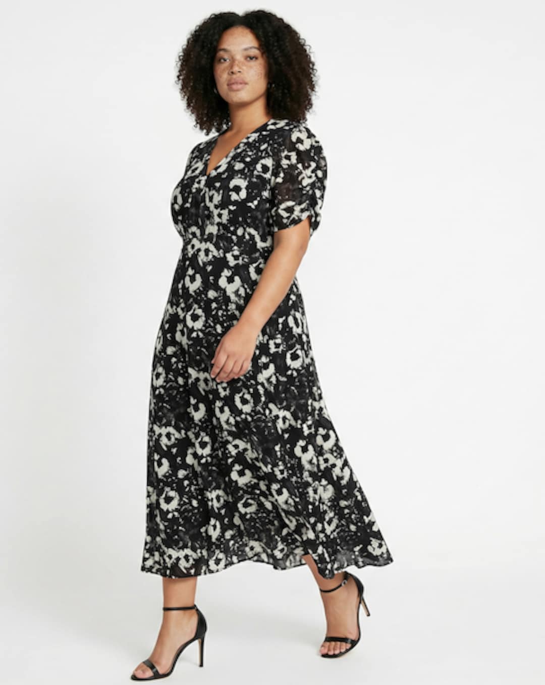 abstract floral maxi dress Abstract Floral Strapless Maxi Dress – CITRINE & CIPHER