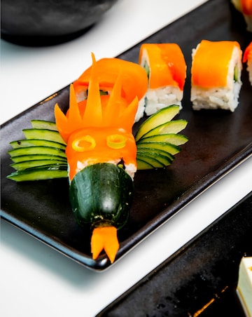 Roll Your Own Dragon Sushi Class for Two