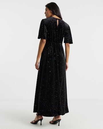 Twisted Wunder Sofia Velvet Maxi Dress